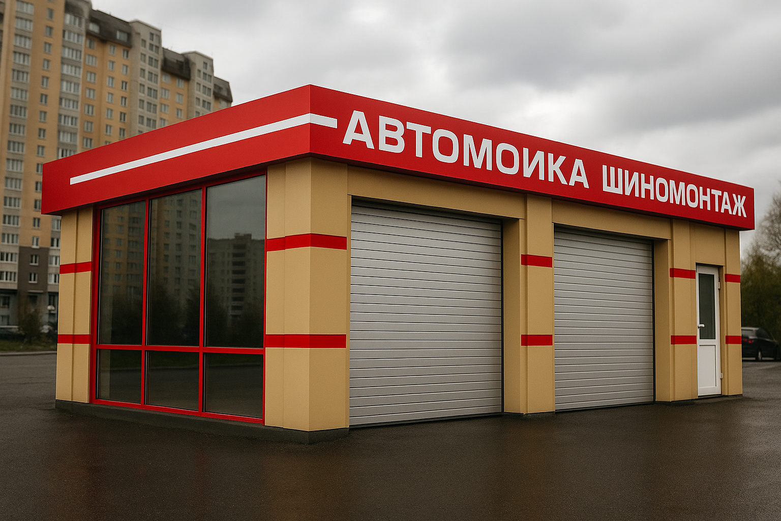 Автомойка 5х7