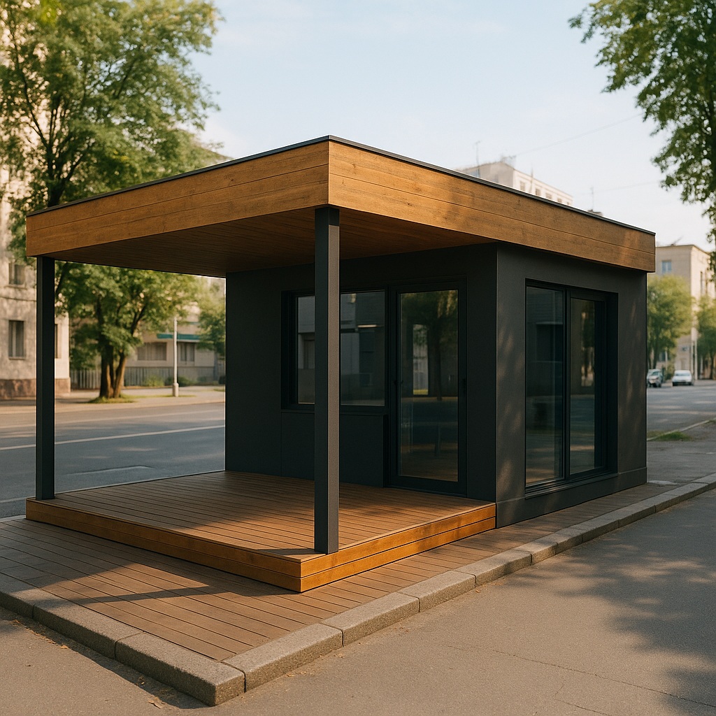 Торговый павильон (мини кафе) №0585