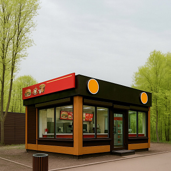 Торговый павильон (мини кафе) №0582