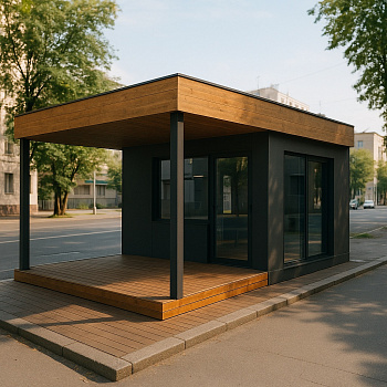 Торговый павильон (мини кафе) №0585